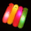 50CM large luminous caterpillar factory direct sales, cartoon release and stress relief flashing caterpillar children's toys wholesale details Picture